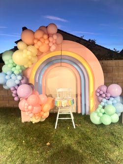 Rainbow Backdrop