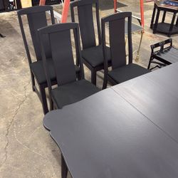 Large Table And 4 Chairs Matching(MAKE AN KFFER-Flexible Pricing)