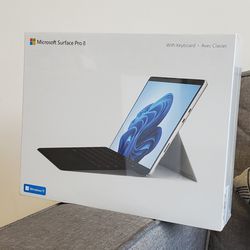 Microsoft Surface Pro 8 Brand New With Keyboard - $1 Today Only
