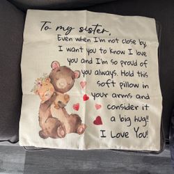 Cute Sister Pillow Case