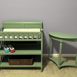 Baby Changing Table Set