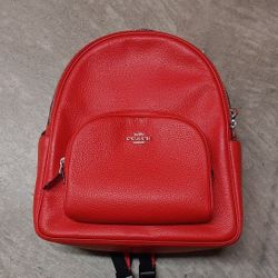 Coach Red Court Backpack 