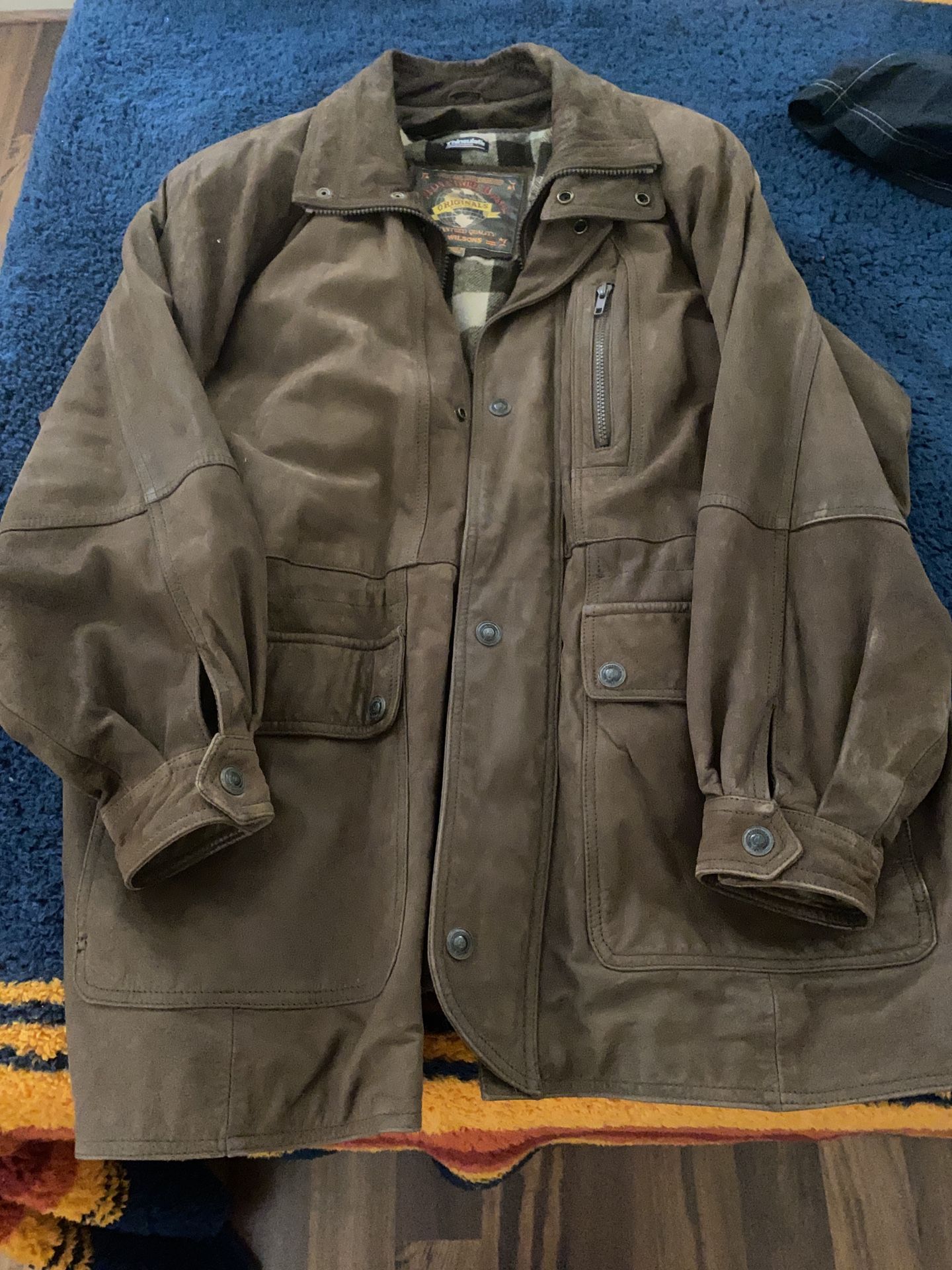 Leather Parka