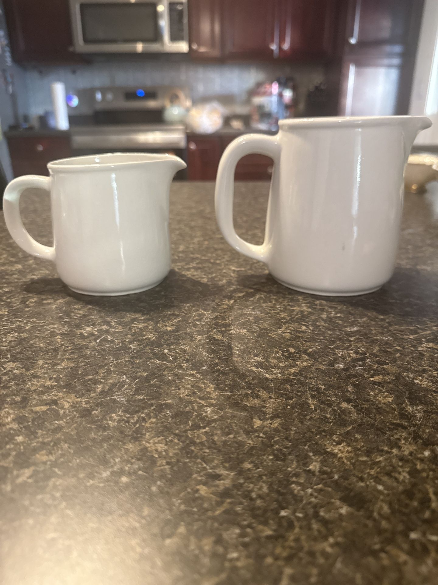 Arabia Finland White Creamer & Small Pitcher Set – Scandinavian Design