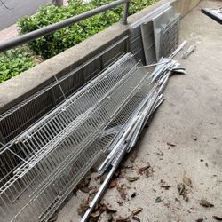 heavy duty wire shelving system 