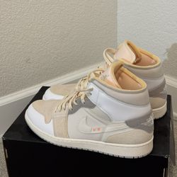 Jordan 1 mid SE inside out 