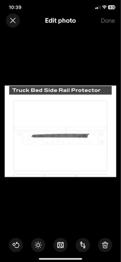 Truck Bed Side Rail Protector Left Dorman 926-935 fits 04-05 Ford F-150 New