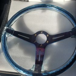 Nrg Matsuri Steering Wheel Blue