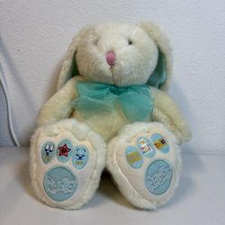 Vintage AVON 2000 "RADIO RABBIT" 12" Plush Bunny w Radio -- Tested Works