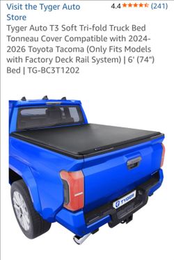 New Tacoma Soft Tri-fold Tonneau