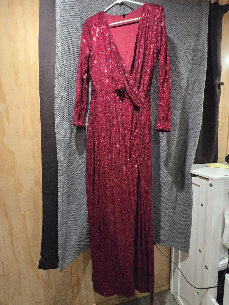 Sequin Maxi Dress 