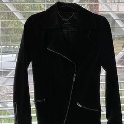 Dennis Basó Washable Suade Moto Jacket xxs