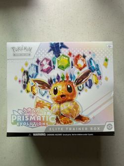 Pokemon Prismatic Evolution ETB