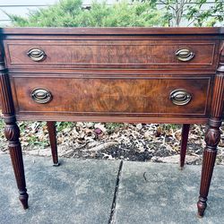 Vintage Hathaway’s Furniture NY Federal Style Mahogany Console Table