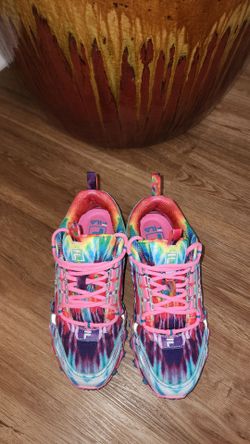 Fila Multicolor Tie-Dye Sneakers