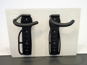 Heavy duty metal bike wall mounts