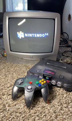 Clear Smoke Funtastic Nintendo 64 N64 Console Video Game System Bundle Tested
