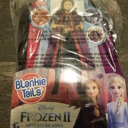 New Anna Disney Frozen Blankie Tails Wearable blanket Dress-up Play