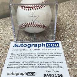 Adam Sandler Autographed Baseball with COA