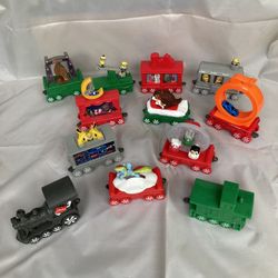 12pc Christmas Express Train McDonald’s Happy Meal 2017