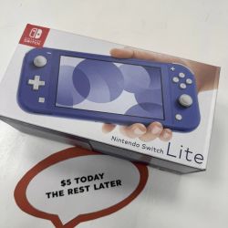 Nintendo Switch Lite Gaming Console - Pay $5 today and the rest later!!