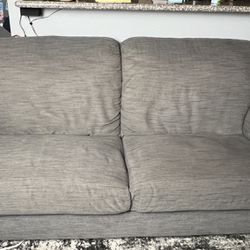 Slate grey Sofa Couch SUPER comfortable