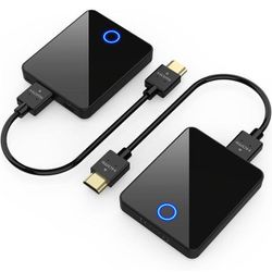 Wireless HDMI Transmitter and Receiver, Binken 150m Wireless HDMI Extender Support 1080P@60 Hz, Support 2.4/5GHz for Streaming Video Audio from Laptop