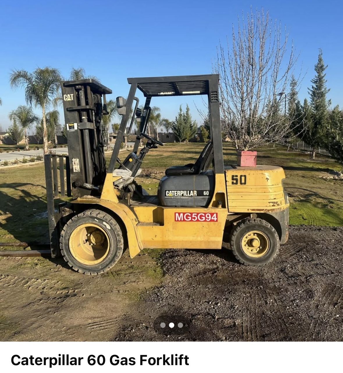6k Lbs Gasoline Forklift,