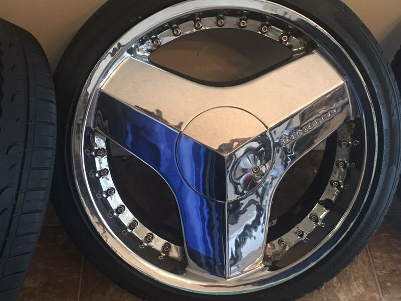 20 inch choppas rims 350
