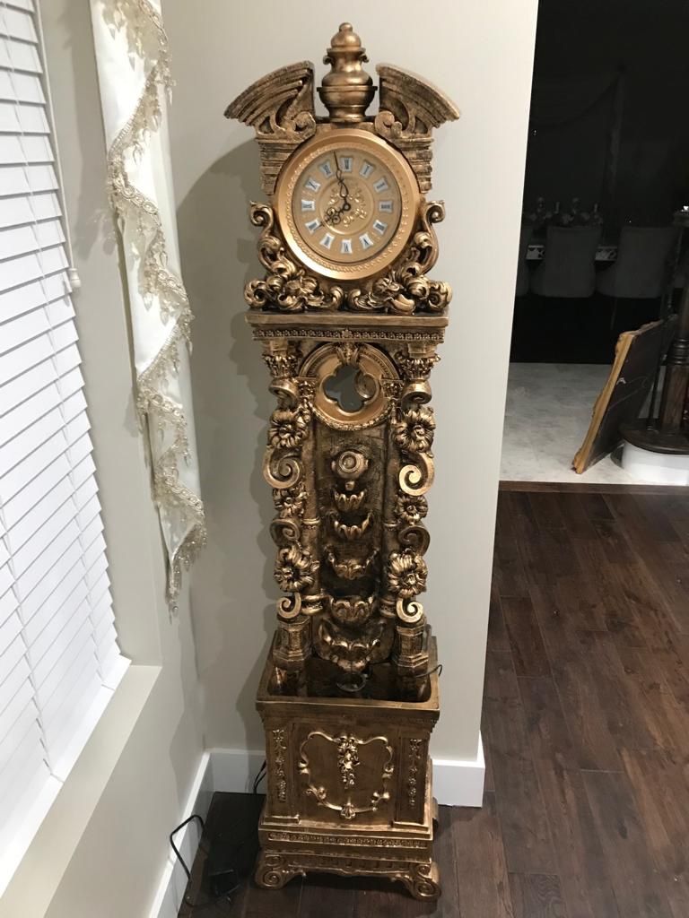 Antique grandfather clock