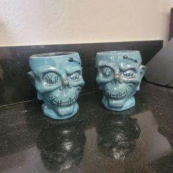 Disney 1st Edition Trader Sam's Tiki Mug Set