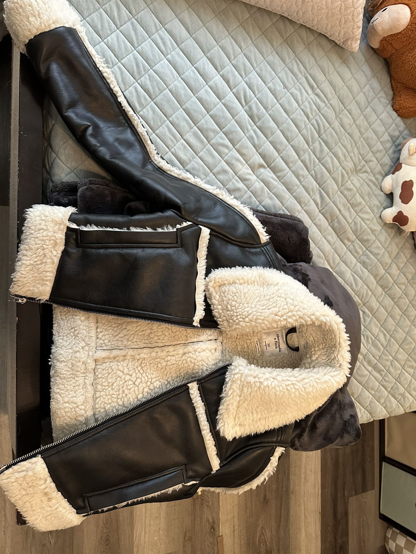 Abercrombie Leather Jacket 