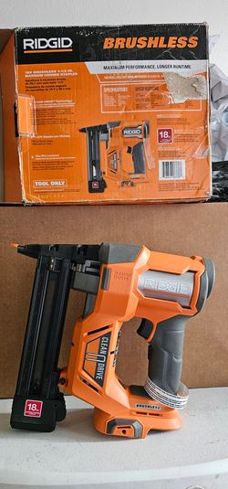 RIDGID 18V Narrow crown stapler