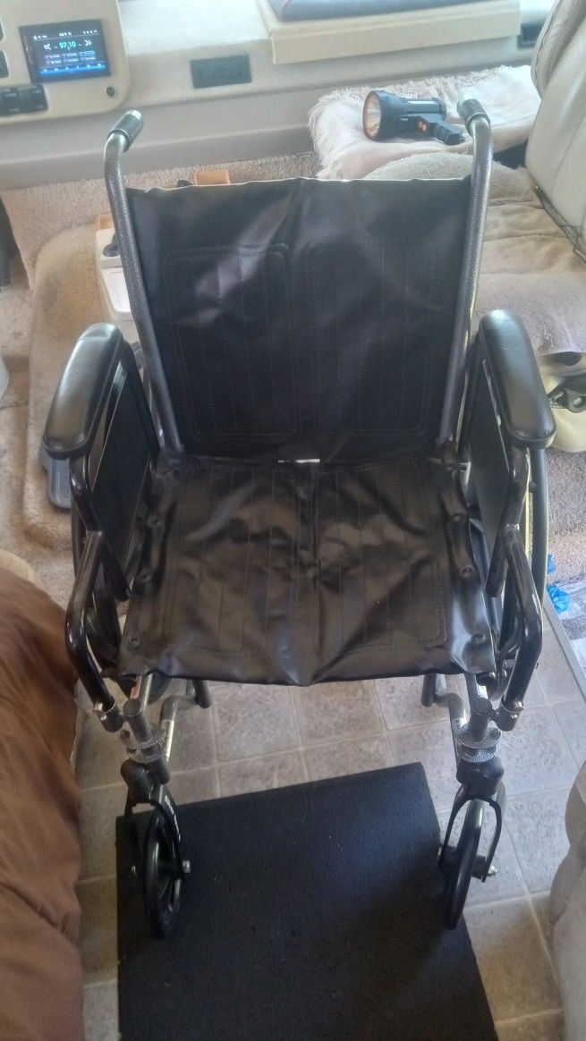 McKesson Silver Sport 2 wheel Chair.