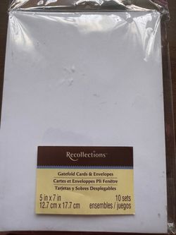 Recollections Gatefold Cards & Envelopes