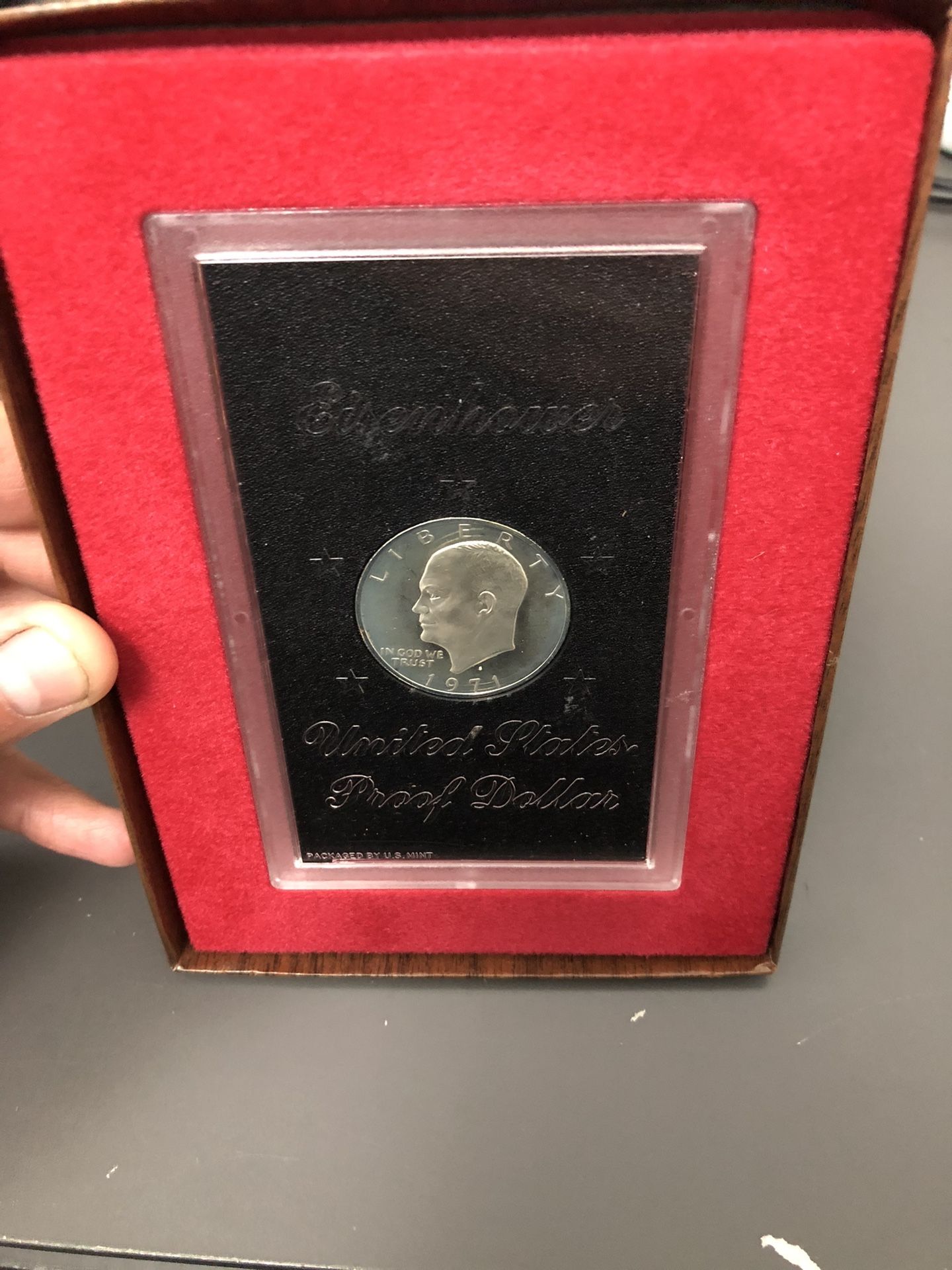 1971 - Proof Silver IKE Dollar