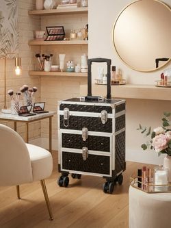 Professional Rolling Makeup Case