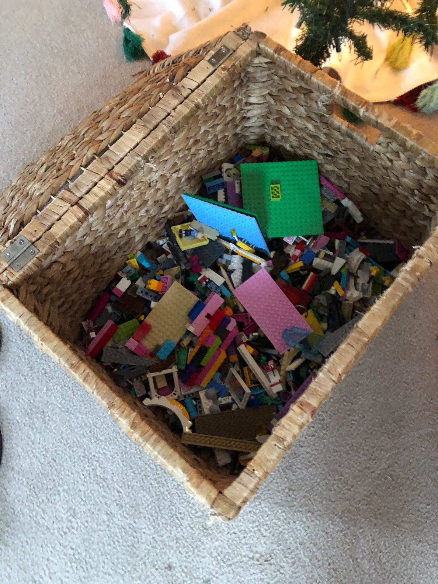 Basket of Random legos
