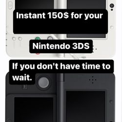 150$ For Nintendo 3ds 