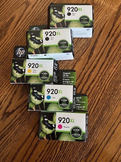 HP 920 XL Ink-NEW