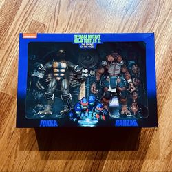 Teenage Mutant Ninja Turtles - Tokka & Rahzar - The Secret of the Ooze - NECA - BRAND NEW