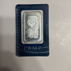 Pamp Silver Bar 1 Ounce