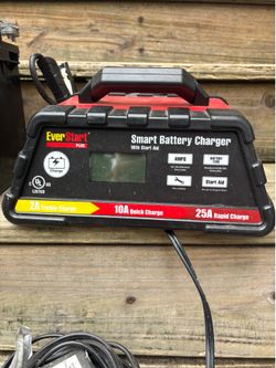 Battery, charger and gate closer