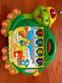 Vtech, like tikes mower and thomas toys