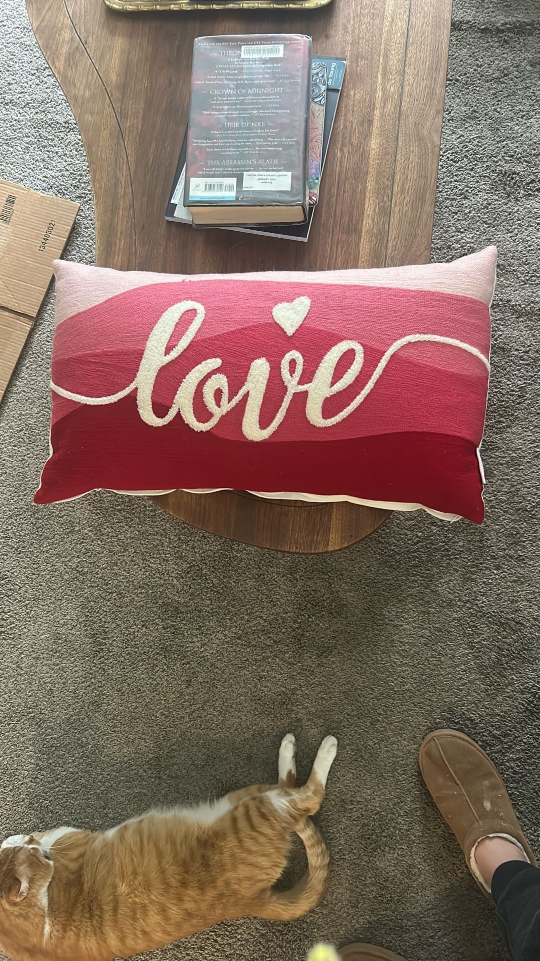 Pillow Red/Pink/White