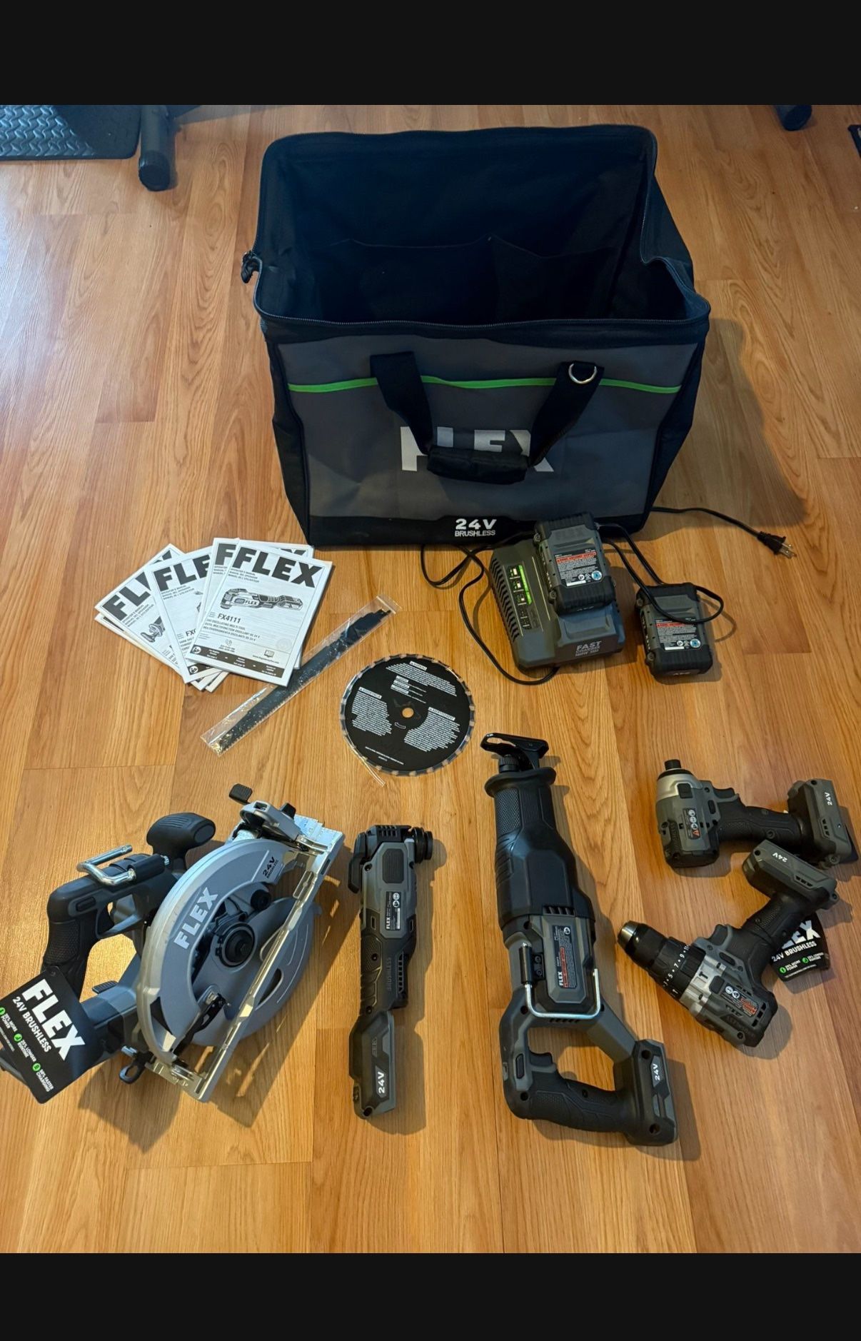 Flex Tool 24v Kit