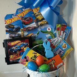 Hot Wheels Easter Basket