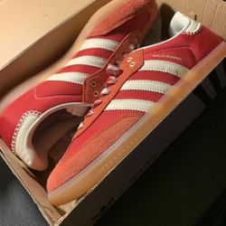 Wales Bonner Scarlet Sambas brand new.