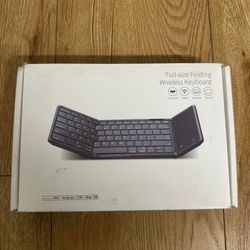 Full-size Folding Wireless Keyboard