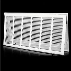 30x20 Return Air Grille [Duct Opening Size], Return Air Vent Cover for Wall Or Ceiling, Steel Return Air Filter Grilles Removable Face/Door for 1 Inch